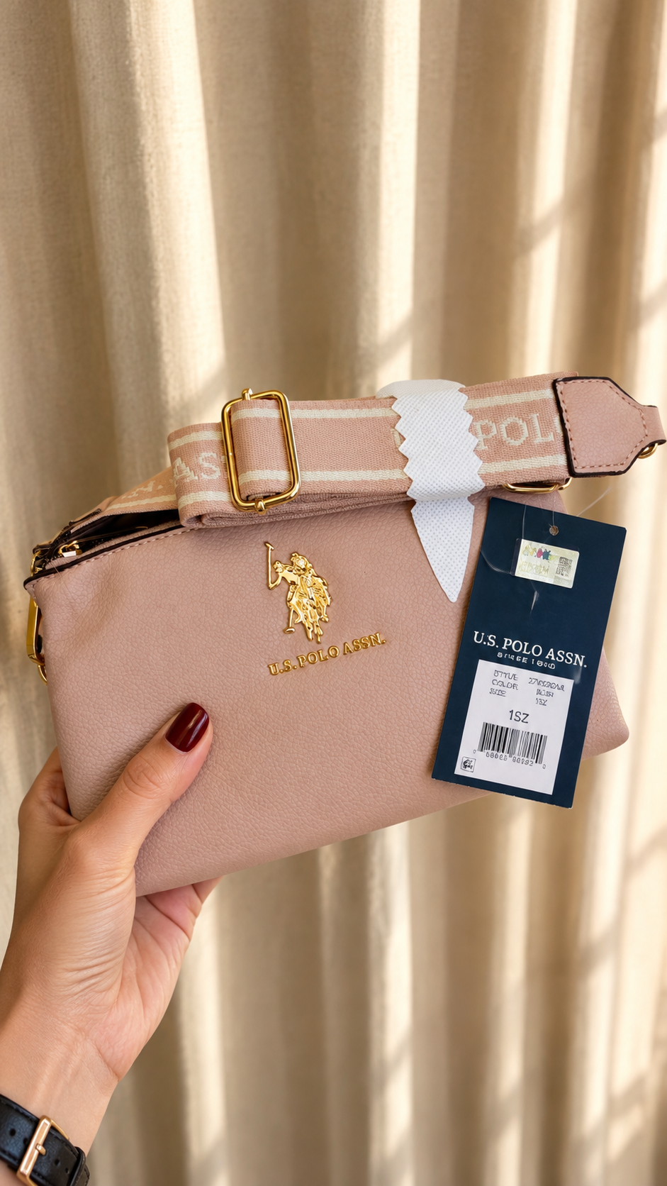 Immediate TOP ZIP CROSSBODY BAG Serial 27V0092-AA00A