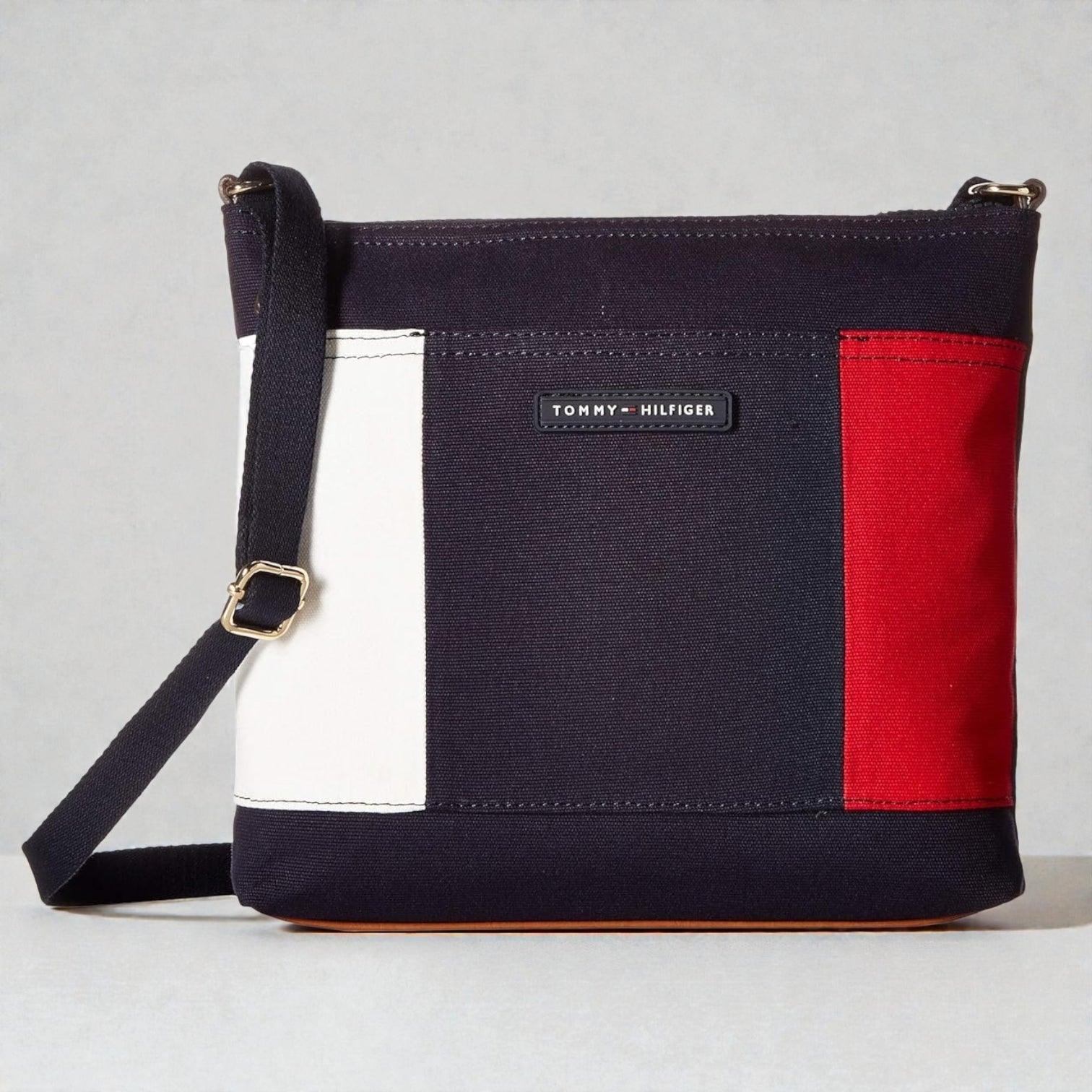 Tommy Hilfiger Women's Th Flag Canvas Crossbody Bag