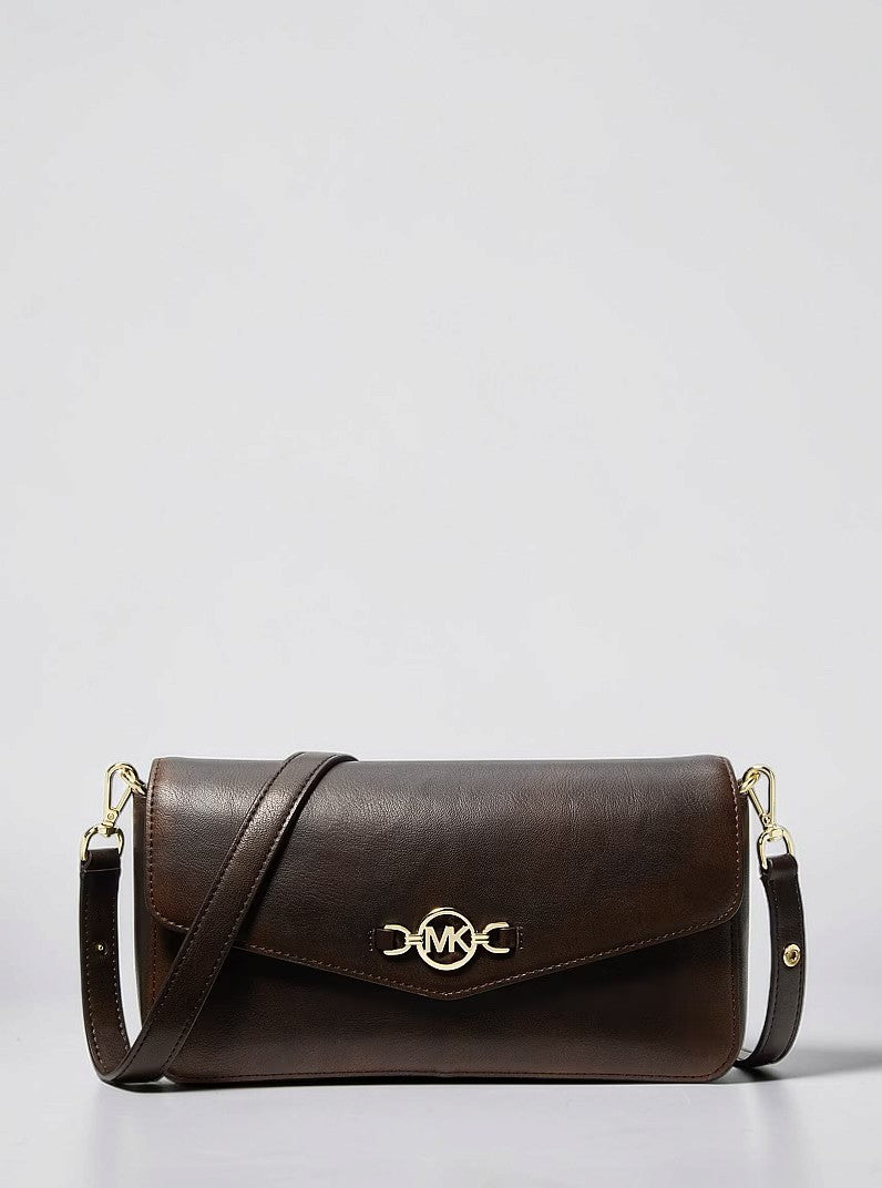 Michael Kors Kacey Medium Burnished Shoulder Bag,35F6G5KL6I