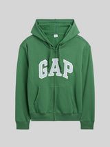 Gap Relaxed Gap Logo Zip Hoodie,627454