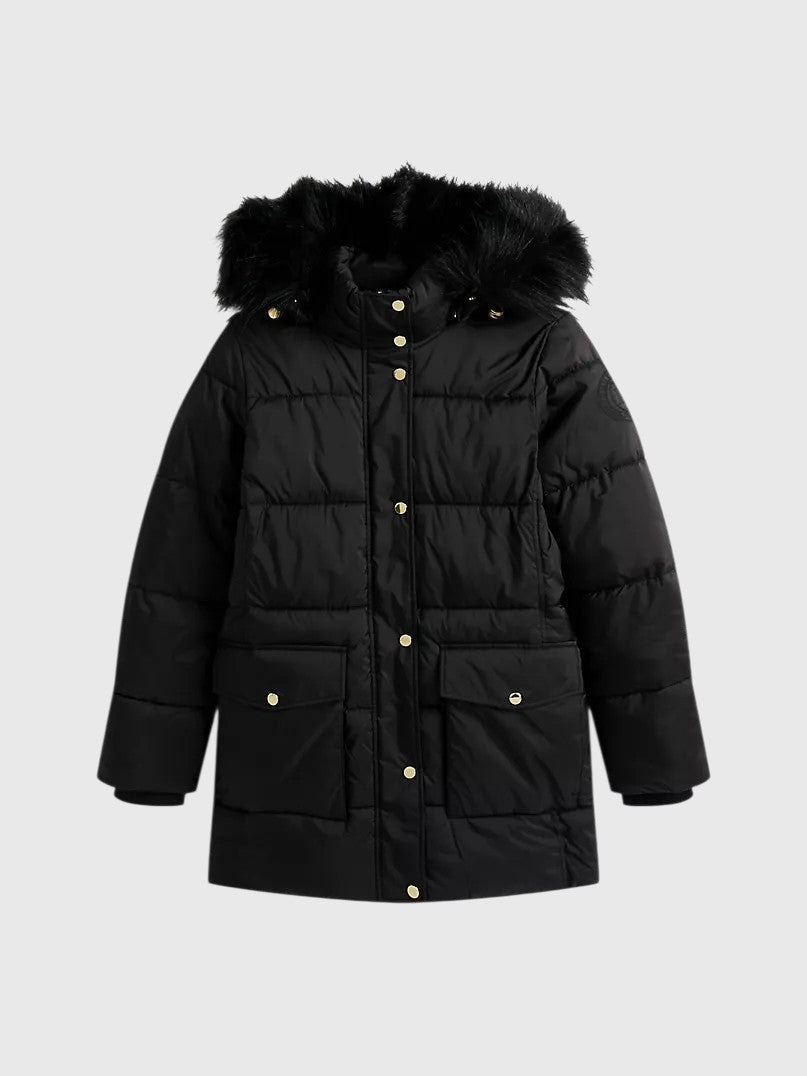 TOMMY HILFIGER Hooded Puffer Coat,XW06091