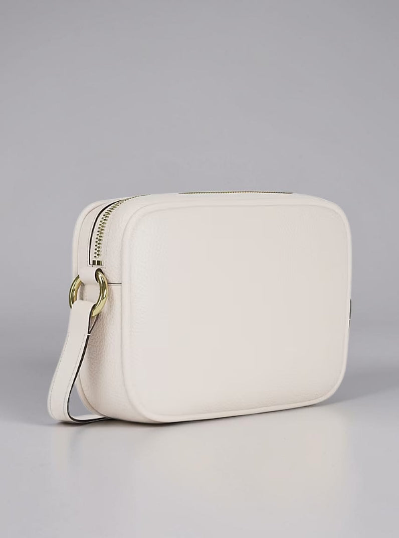Jet Set Large Pebbled Leather Camera Crossbody Bag,35R6GTVC7L