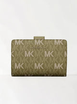 Jet Set Travel Medium Signature Logo Billfold Wallet,35F6STVF6V