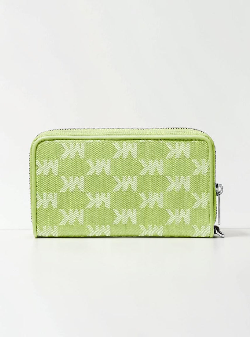 Jet Set Travel Large Logo Jacquard Denim Smartphone Wristlet,35S6STVE3J