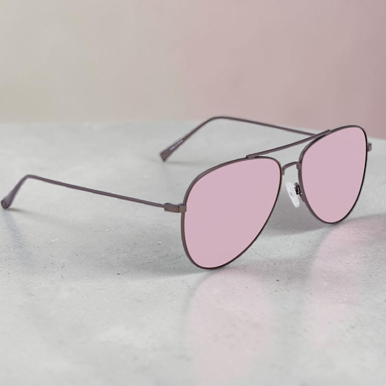 GG1142 Pink Pilot Ladies Sunglasses