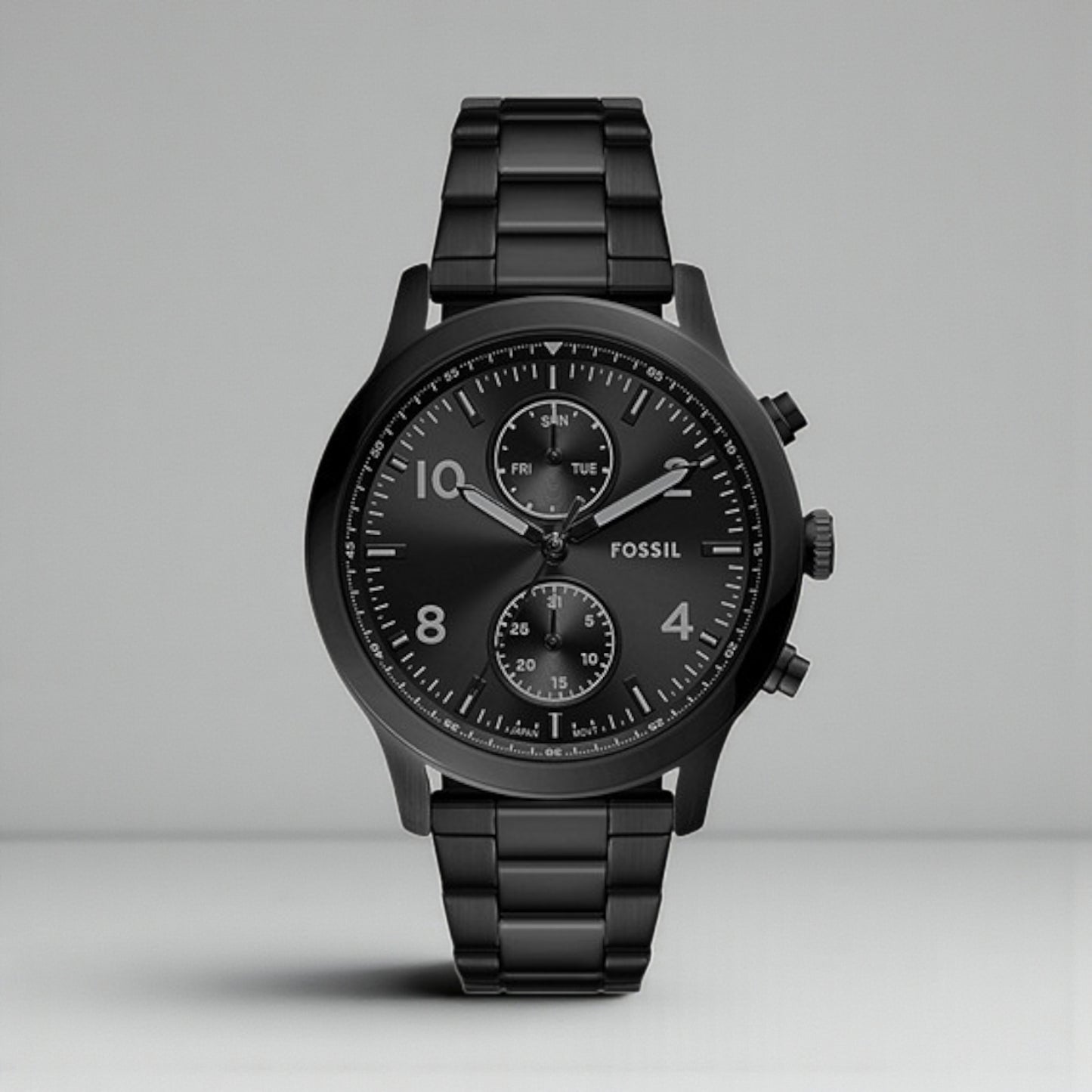 Bennett Multifunction Stainless Steel Watch