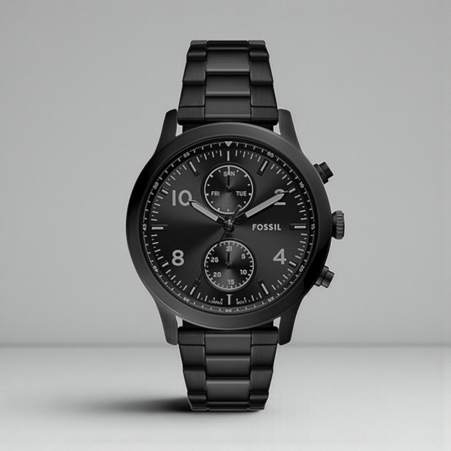 Bennett Multifunction Stainless Steel Watch