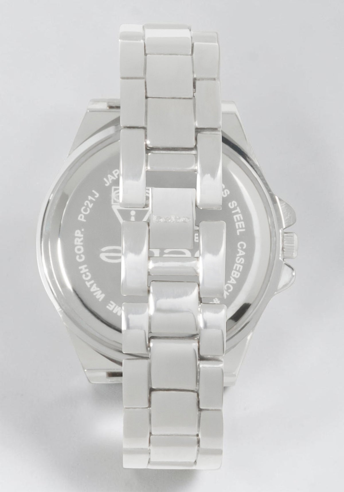Link Bracelet Crystal Sport Bezel Watch