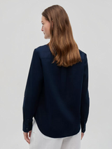 Regular Fit Relaxed Fit Linen-Blend Shirt XW04799-DW5