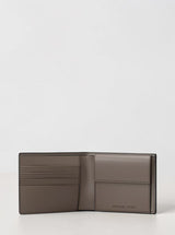Michael Kors Cooper Pebbled Leather Billfold Wallet With Coin Pouch,36T4LCOF3L