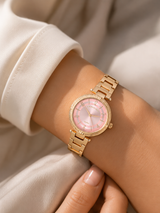 Immediate LADIES GOLD LINK WATCH,USC40720UO-0000A