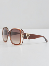 Immediate Guess 55mm Square Sunglasses