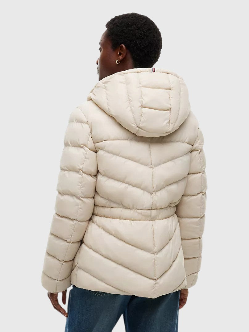 TOMMY HILFIGER  Quilted Hooded Jacket,XW09404-ACI