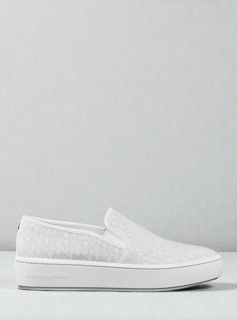 M.k Teddi Signature Logo Slip-On Sneaker