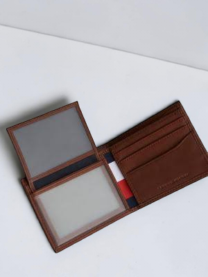 Immediate Tommy Flag Emblem  Credit Card Wallet Serial AM00655