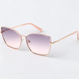 Guess Burgundy Mirror Butterfly Ladies Sunglasses,GF00014