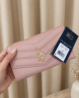 Immediate U.S Polo LARGE QUILTED FLAP WALLET 27A373