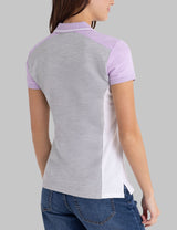 COLOR BLOCK SNAP POLO SHIRT,216662-ZH00A