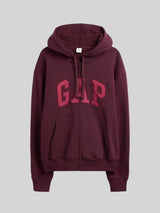 Gap Relaxed Gap Logo Zip Hoodie,627454