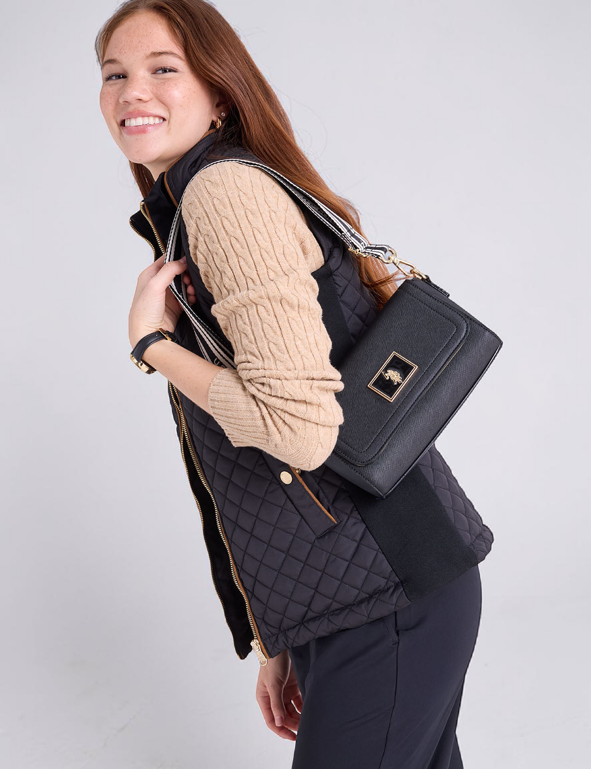 Immediate ENAMEL CROSSBODY BAG Serial 27A396-AA00A