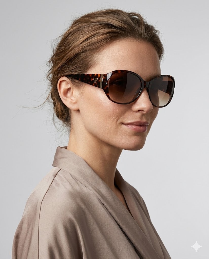 US Polo  LADIES GLAM HORIZON VENTED OVAL SUNGLASSES Serial PA5174