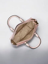 Michael Kors Arden  Signature Logo Top-Zip Satchel,35F6G4XS6S