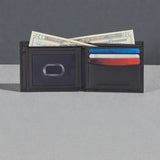 Tommy Hilfiger Men's Passcase Wallet with Removable ID Window