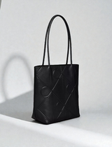 C.K Embossed Allover Emblem Logo Small Tote Bag 4F3197G