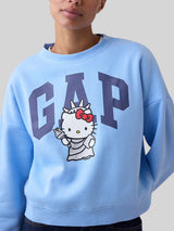 Gap Oversized Wedge Crewneck Sweatshirt,1174939