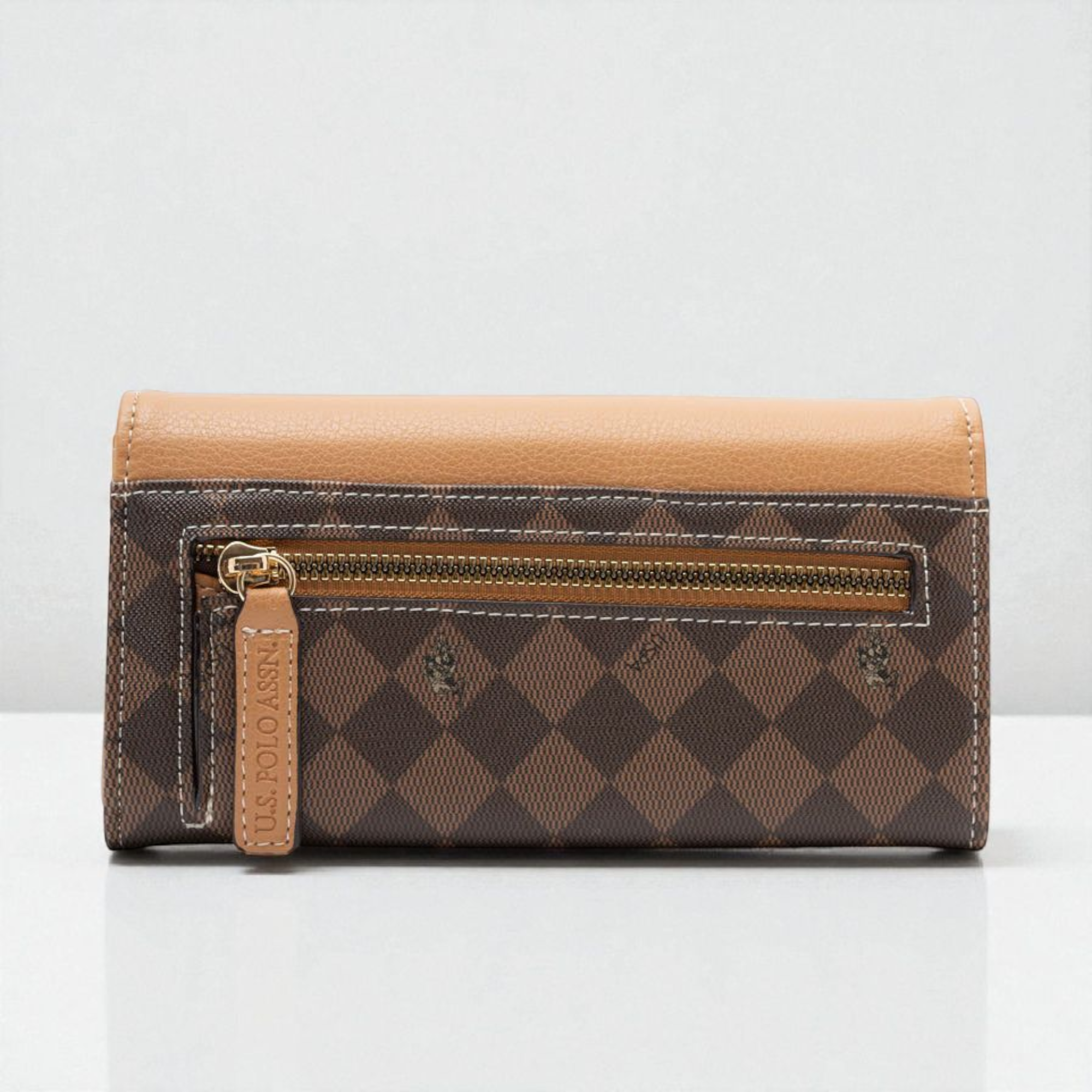 U.S Polo DIAMOND LARGE FLAP WALLET 27A243