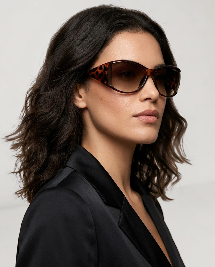 US Polo LADIES PLASTIC TAPERED TEMPLE SUNGLASSES  Serial PA5156-0000A