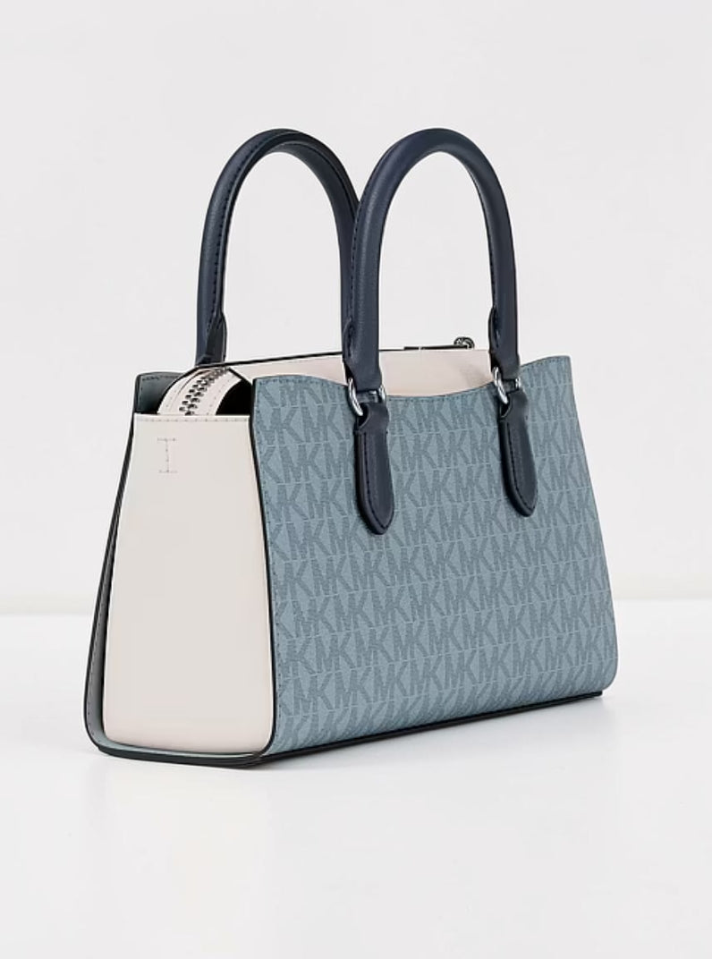 Arden Color-Block Signature Logo Messenger Bag,35S6S4XM1B