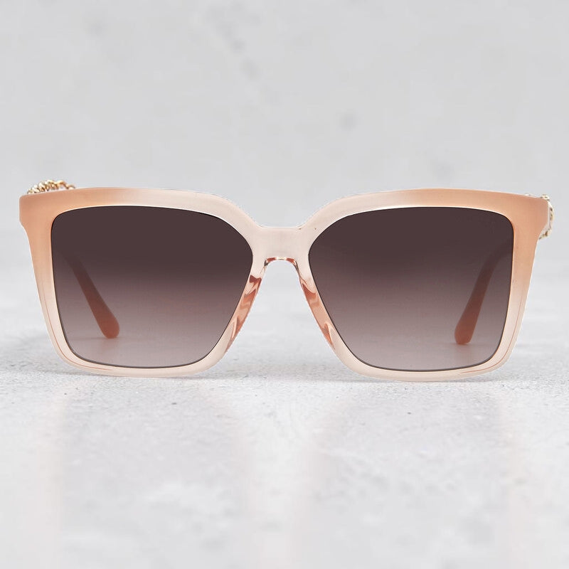 Guess 
Brown Gradient Square Ladies Sunglasses
Item No. GU00099 25F 55
