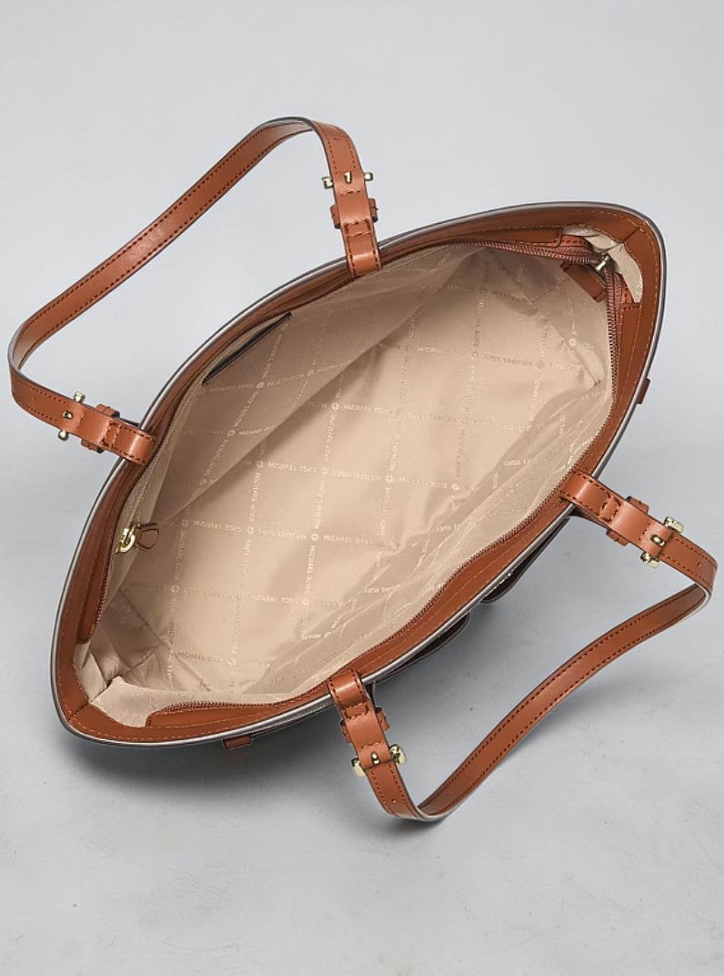 Michael Kors Jet Set Logo Pocket Tote Bag,35F3GTVT3B
