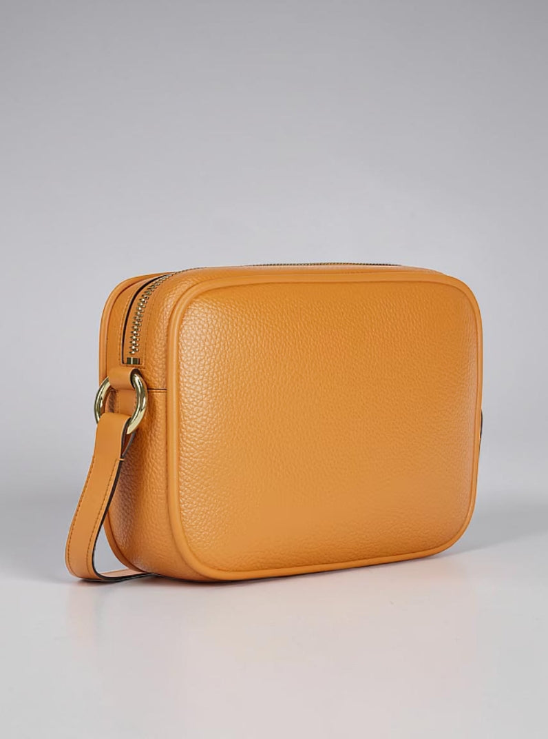 Jet Set Large Pebbled Leather Camera Crossbody Bag,35R6GTVC7L