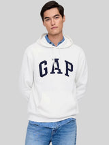 GAP Relaxed Gap Logo Hoodie,1179544