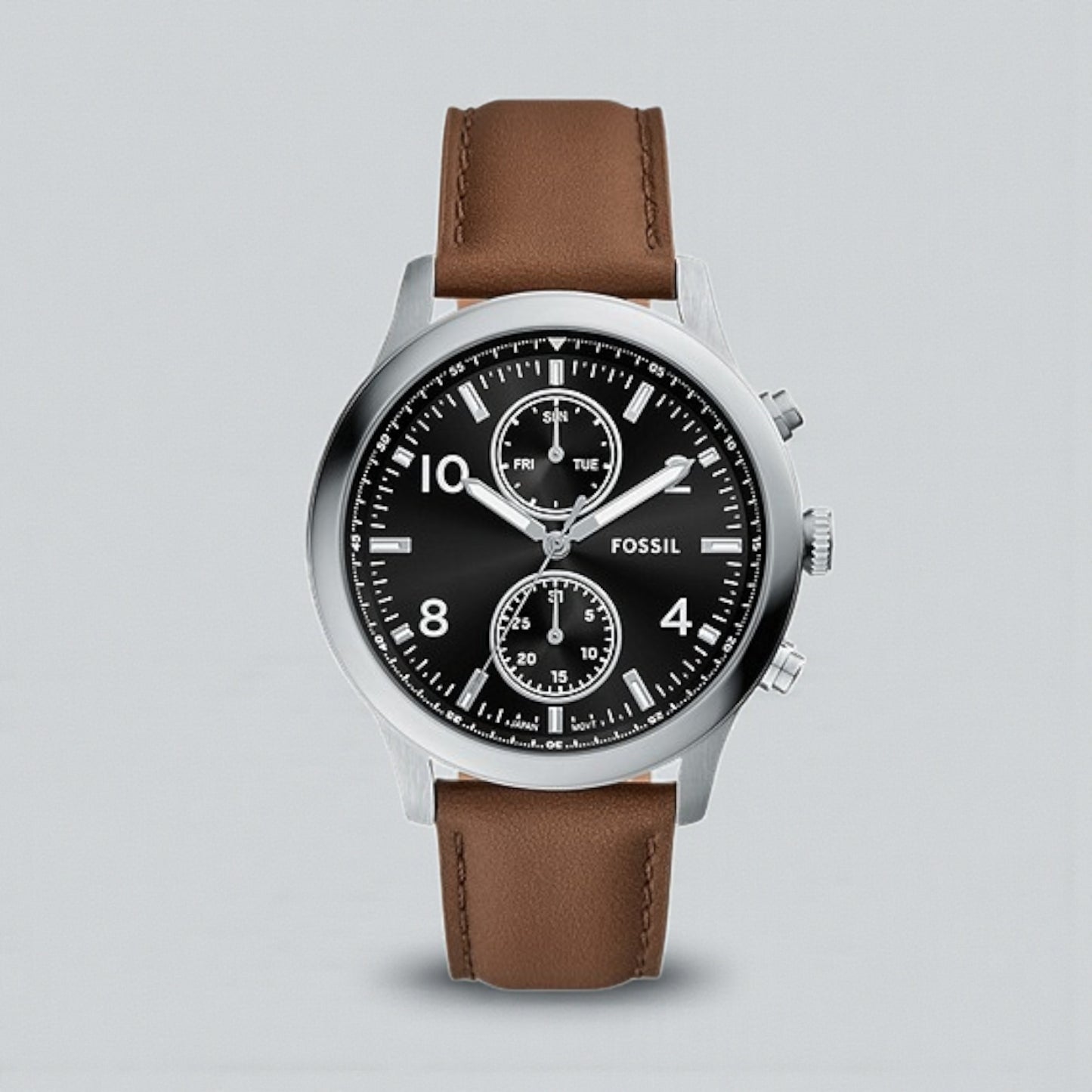 Bennett Multifunction  Leather Watch