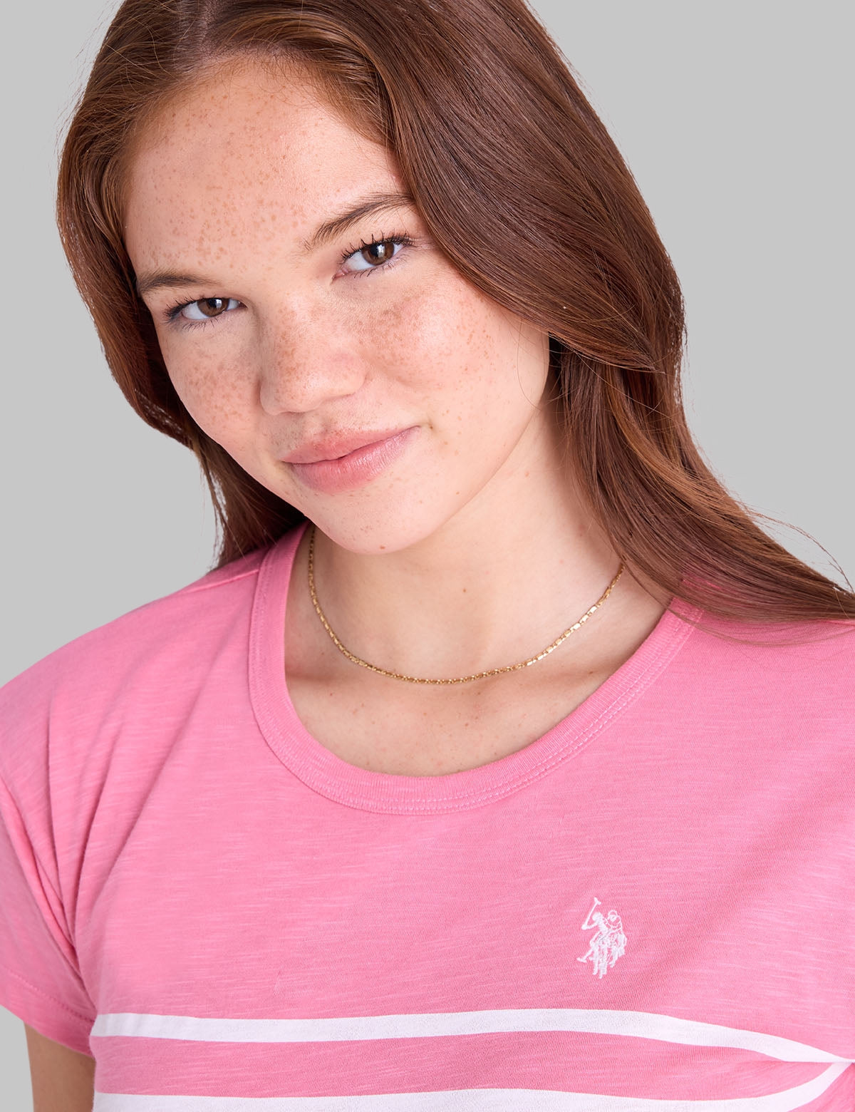 COLORBLOCK RINGER STRIPE T-SHIRT,21T0083-2J00A,