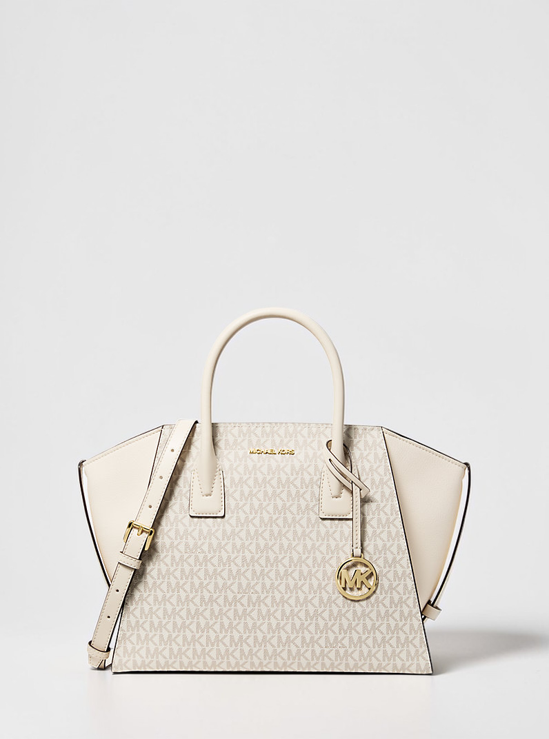 Michael Kors 
Avril Large Signature Logo Satchel