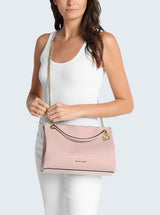 Christina Signature Logo Shoulder Bag, 35S6S8WM6O