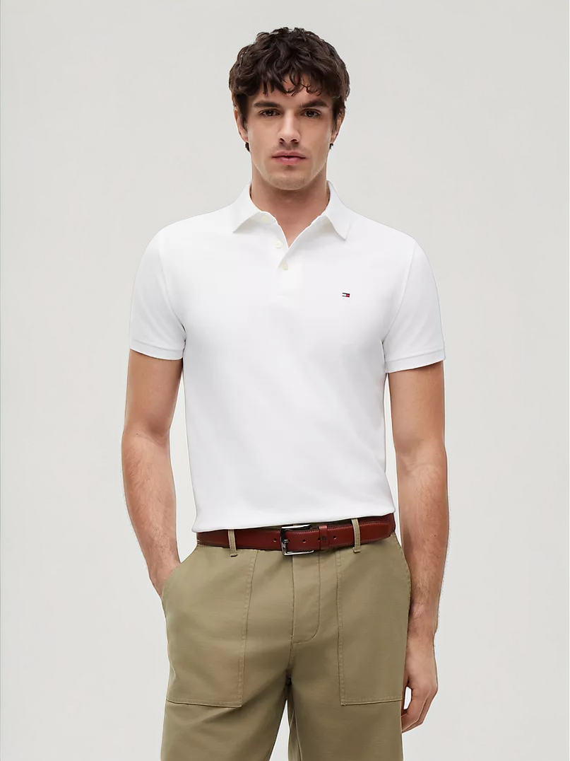 Tommy Smooth Cotton Polo T shirt