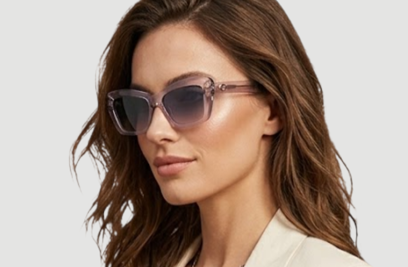 Blue Gradient Cat Eye Ladies Sunglasses