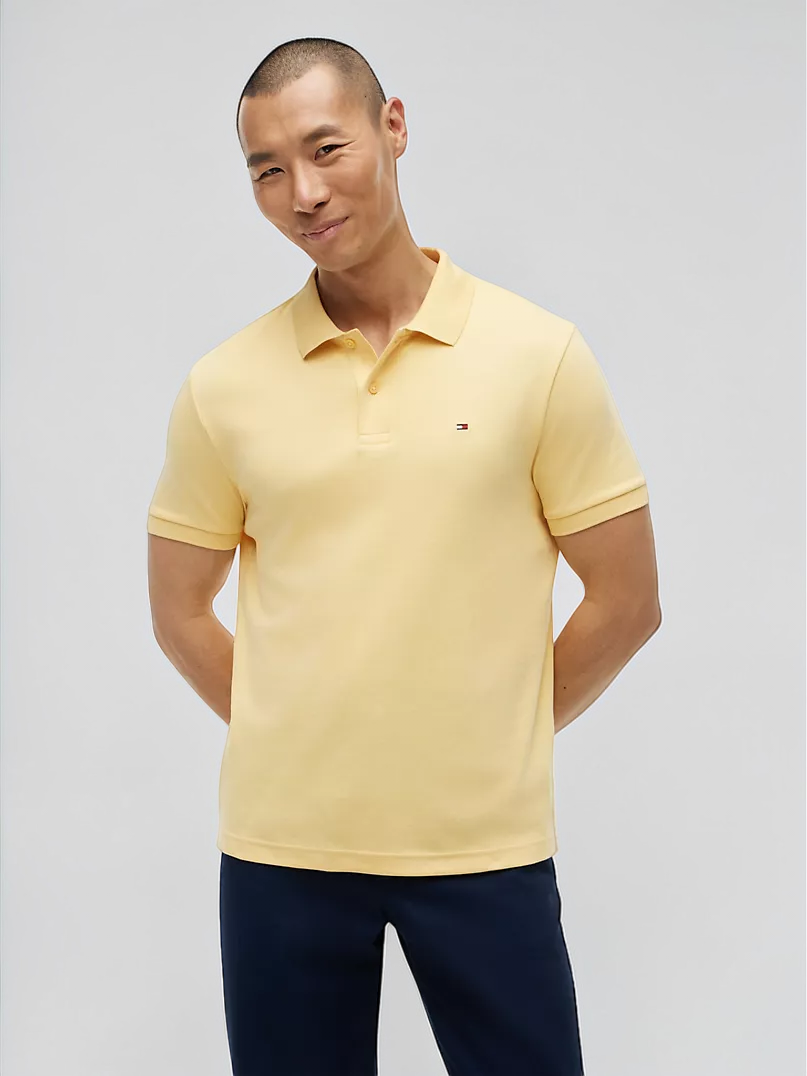 Tommy Smooth Cotton Polo T shirt