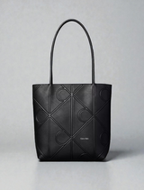 C.K Embossed Allover Emblem Logo Small Tote Bag 4F3197G