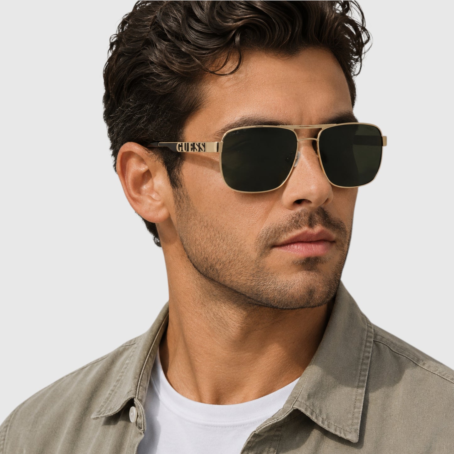 Guess Green Navigator Men's Sunglasses GF5069 32N 59