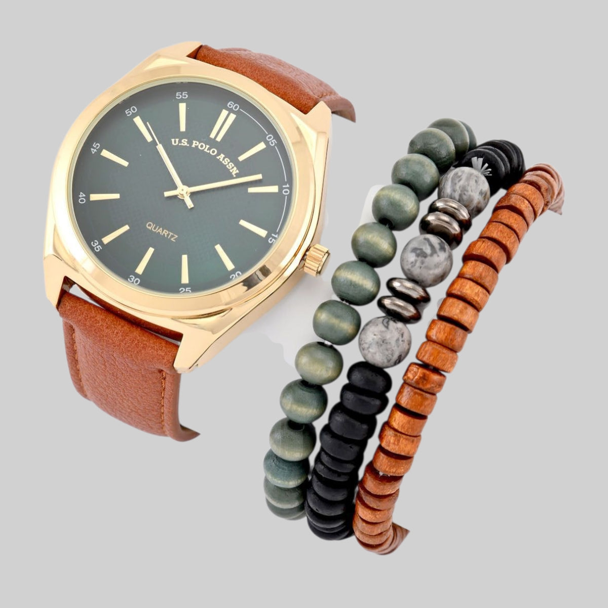 MENS BRON WATCH STACKABLE SET,USC20259UO-0000A