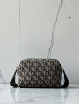 C.K Ultralight Double Zip Crossbody Bag