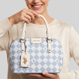 DIAMOND SIGNATURE DOME BAG WITH CROSSBODY STRAP,27A177-AA00A