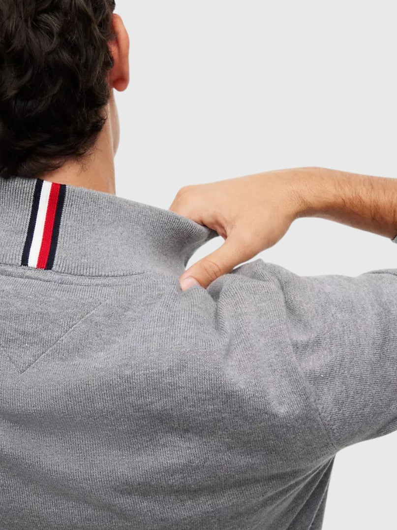 TOMMY HILFIGER Classic Quarter-Zip Sweater,78J9329-BDS