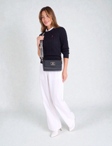 U.S Polo ENAMEL CROSSBODY BAG 27A396-AA00A